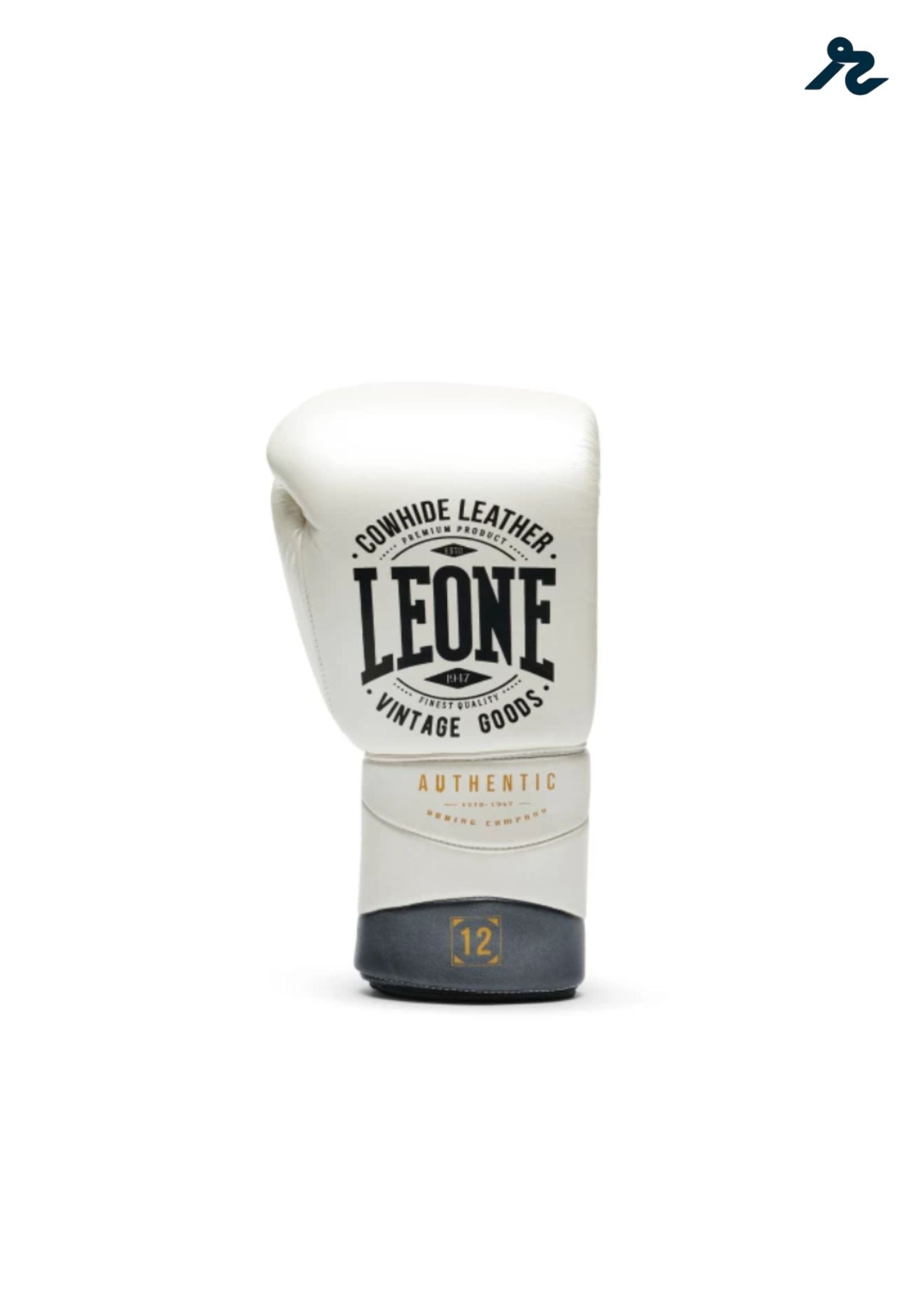 Guantes de Boxeo Leone 1947 Blancos | Cuero Genuino Entrenamiento y Sparring