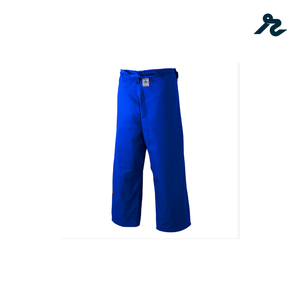 Pantalón de Judo Mizuno Yusho Azul  | Homologado IJF | Competición Oficial