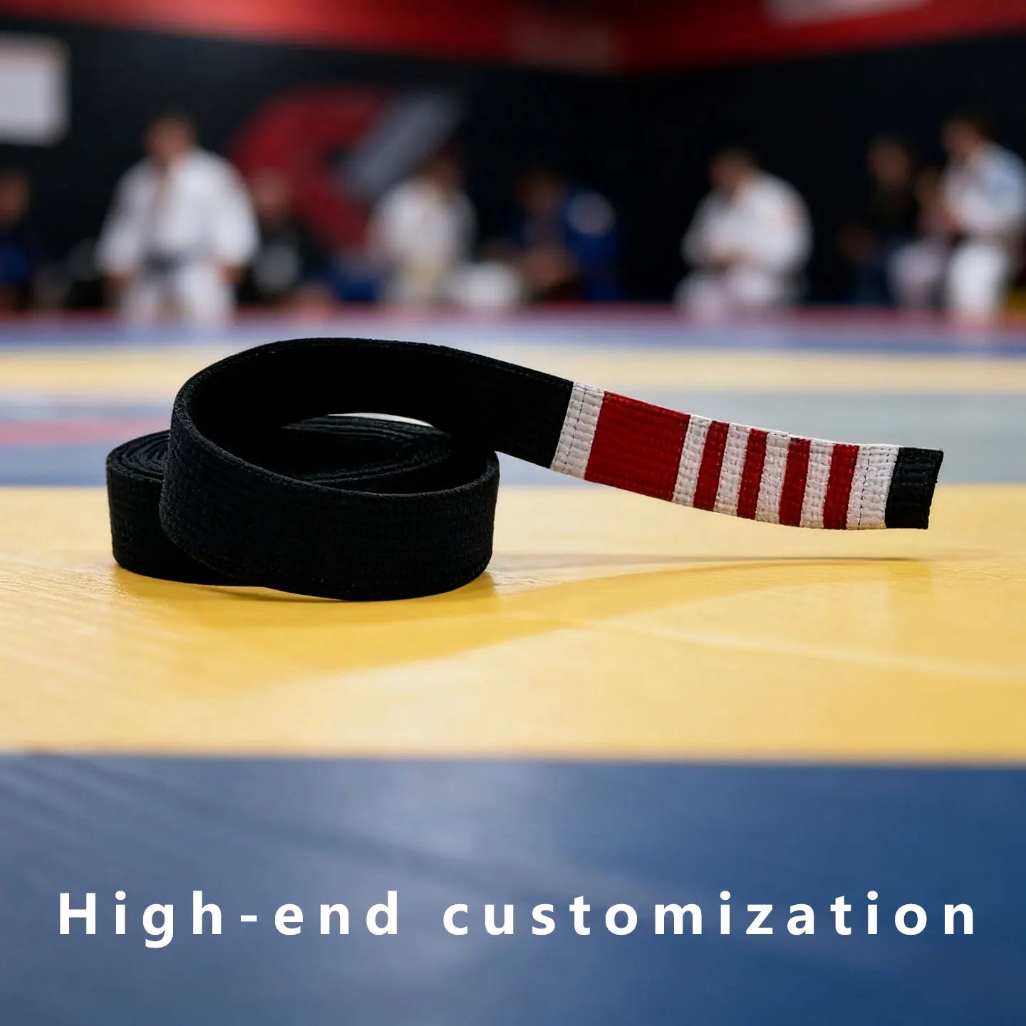 Cinturón BJJ Adulto | Jiu-Jitsu Brasileño Todas las Graduaciones | 4.5cm Bordado