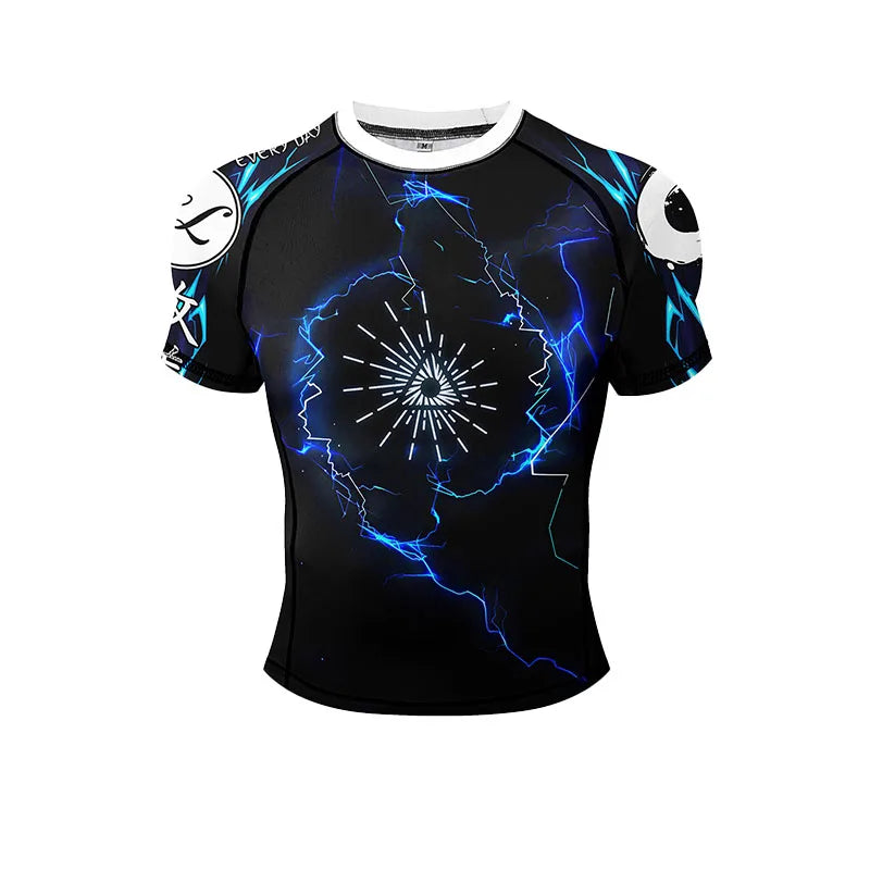 Rashguard Compresión Hombre BJJ No-Gi | Jiu-Jitsu, Kickboxing y Grappling | Poliéster y Spandex