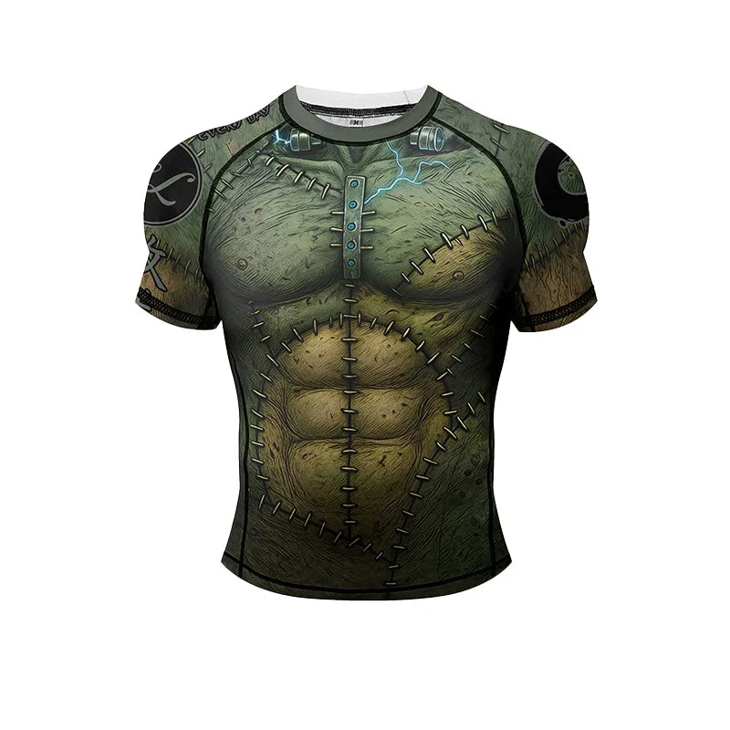 Rashguard Compresión Hombre BJJ No-Gi | Jiu-Jitsu, Kickboxing y Grappling | Poliéster y Spandex