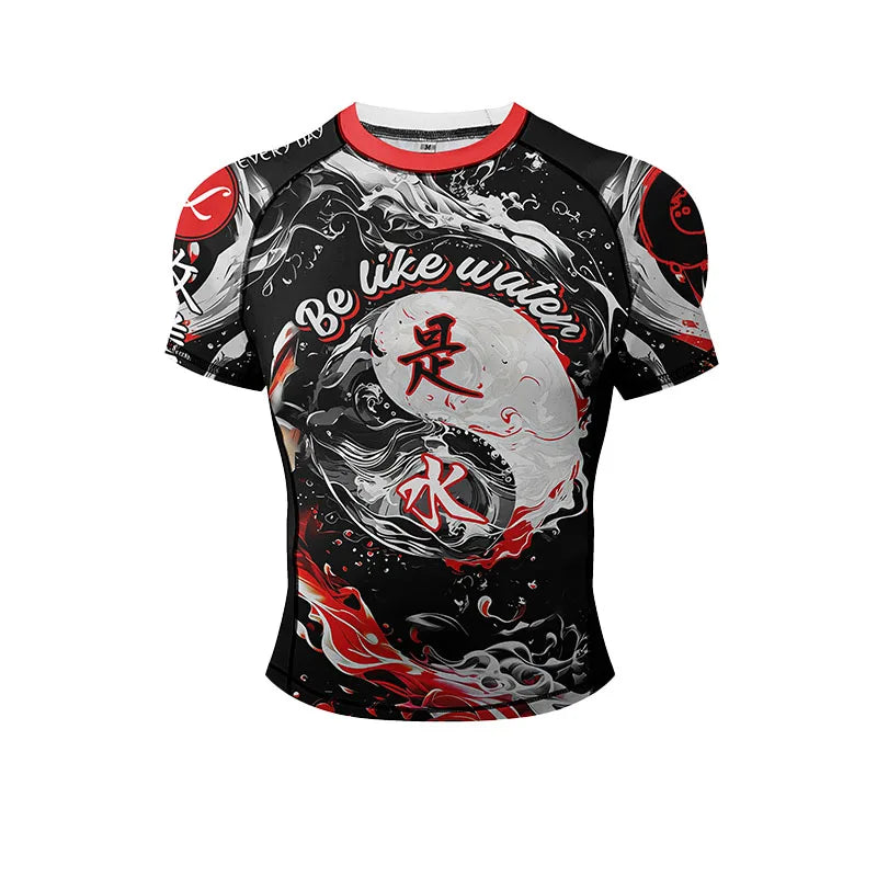 Rashguard Compresión Hombre BJJ No-Gi | Jiu-Jitsu, Kickboxing y Grappling | Poliéster y Spandex