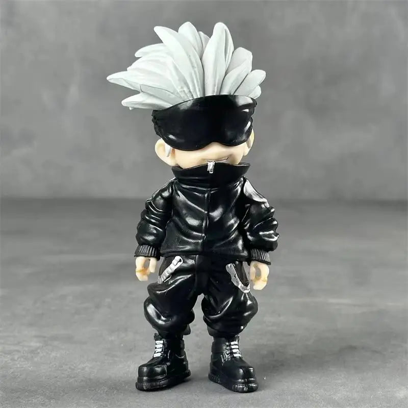 Figuras Coleccionables Jujutsu Kaisen | Gojo & Yuji Versión Chibi | Adorno Anime Escritorio