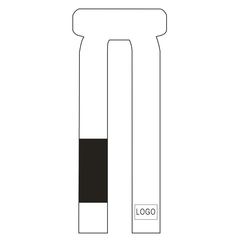 Cinturón BJJ Adulto | Jiu-Jitsu Brasileño Todas las Graduaciones | 4.5cm Bordado