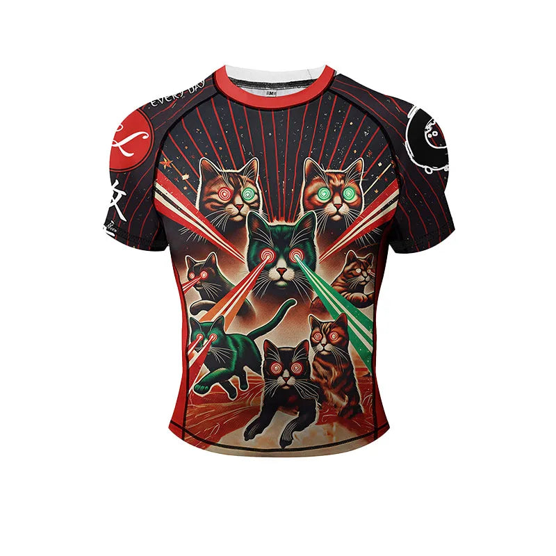 Rashguard Compresión Hombre BJJ No-Gi | Jiu-Jitsu, Kickboxing y Grappling | Poliéster y Spandex