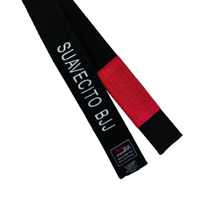 Cinturón BJJ Adulto | Jiu-Jitsu Brasileño Todas las Graduaciones | 4.5cm Bordado