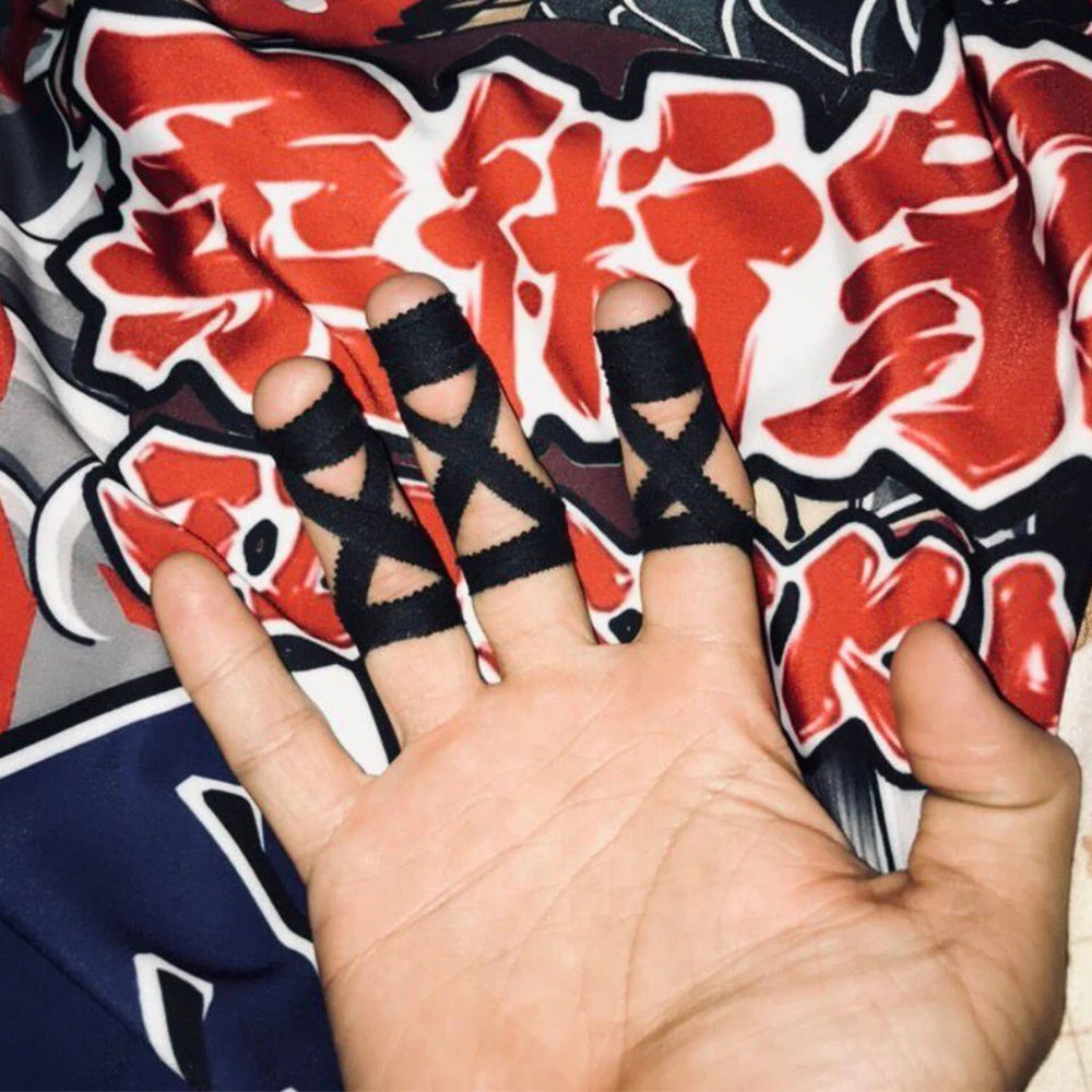 Tape Elástico para Dedos BJJ y Jiu-Jitsu | Vendaje Autoadhesivo para Artes Marciales