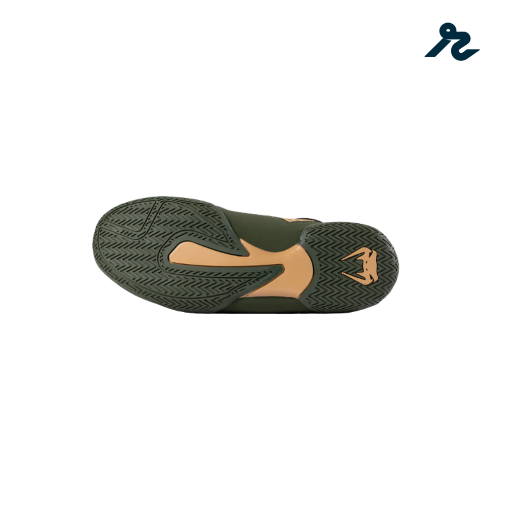 Zapatillas de Boxeo Venum Contender Verde Militar Arena | Ligeras y Estables | Entrenamiento y Competición